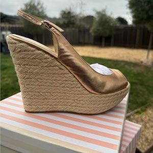 New Foot Candy Wedges In Rose Gold!